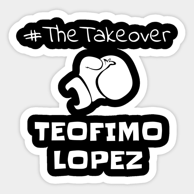 Teofimo Lopez King of Boxing Sticker by Yasna